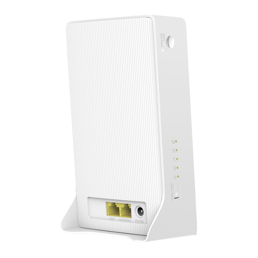 ROUTER Mercusys MB230-4G AC1200 Wi-Fi 4G+ LTE Router, Build-In 300Mbps 4G LTE Modem, 2.4 GHz, 5 GHz, 4G+ Cat6 300/50 Mbps, Internal Anten. - Image 2