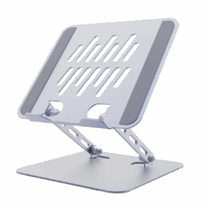 Postolje za notebook riser stand preklopivi, silver GEMBIRD, NBS-D1-04