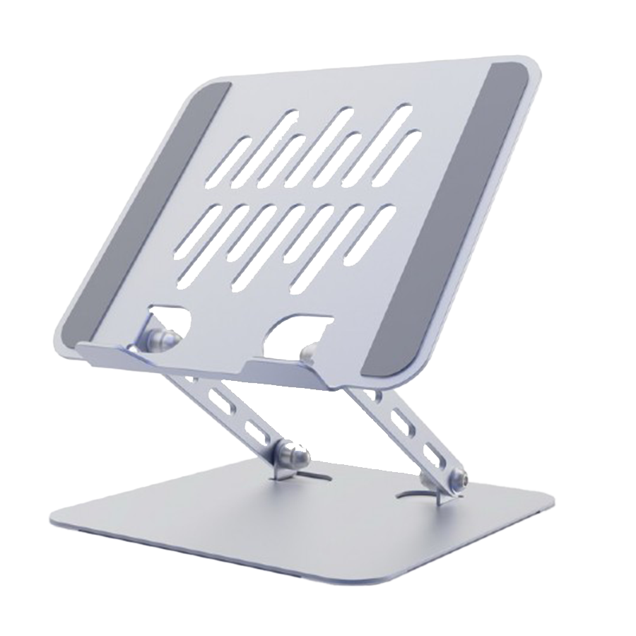 Postolje za notebook riser stand preklopivi, silver GEMBIRD, NBS-D1-04