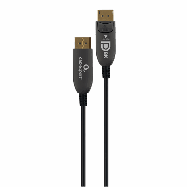DisplayPort kabal 30m GEMBIRD, muški DisplayPort na muški DisplayPort Active Optical (AOC) 8K AOC Premium Series, CC-DP8K-AOC-30M slika 3