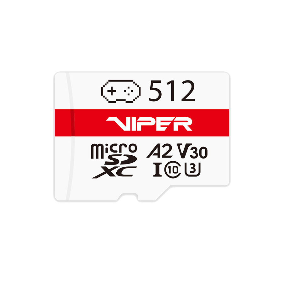 MICRO SD PATRIOT Viper 512GB Micro SDXC PV512GGM32MCX