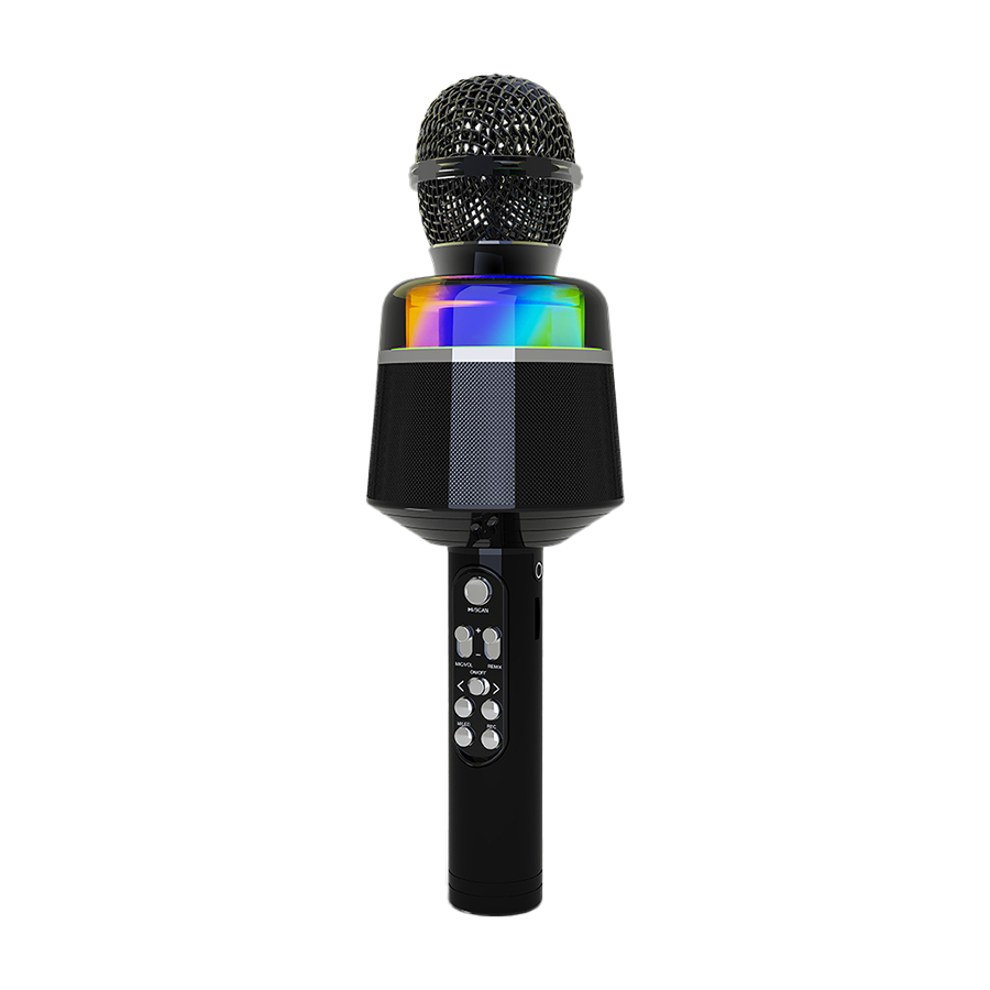 Mikrofon karaoke wireless bluetooth sa zvučnikom, black, GEMBIRD MICBT-01-BK - Image 5