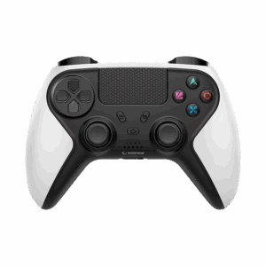 Game Pad gaming RAMPAGE Snopy Tactic White Bluetooth Dual Vibration PS4 Gamepad Joypad, 40929