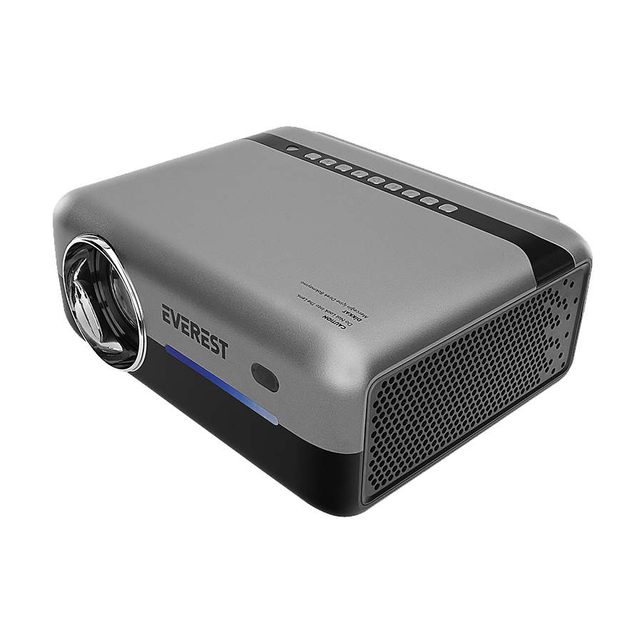Projektor EVEREST PJ03 Upper Pro Gray/Black Tripod 1920*1080p 8000 lumen Android 9.0 Screen Reflected Full HD Projection Device, 39090