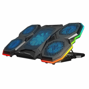 Postolje za notebook gaming RAMPAGE 9"-17" Addison Rampage AD-RC14 X-RANGER 10 Mode RGB 1*125mm 4*70mm Fan, 40505