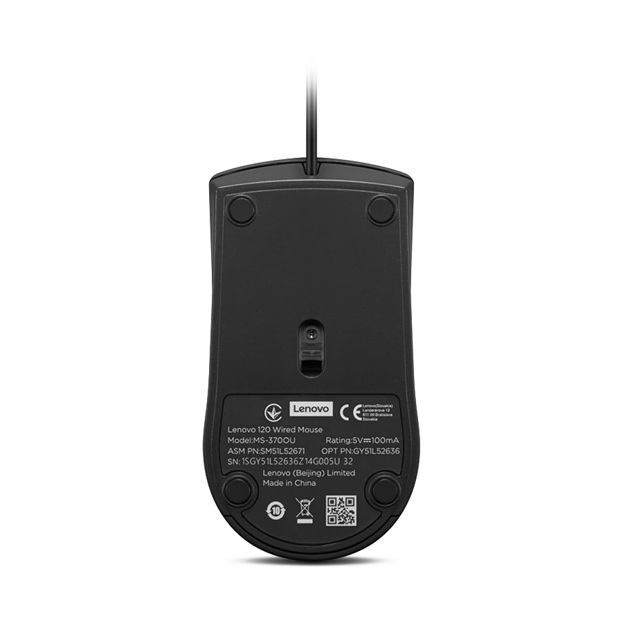 Miš Lenovo 120 Wired Mouse GY51L52636 - Image 3