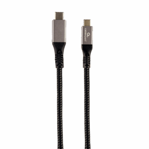 USB Premium 3.2 Gen. 2x2 Type-C charging & data cable, GEMBIRD, 20 Gbps, 100 W, 1.5 m, CCBP-USB3-CMCM100-1.5M