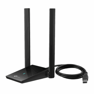 TP-Link ARCHER-TX20U-PLUS AX1800 High Gain Dual Band Wi-Fi 6 USB Adapter, 1201 Mbps at 5 GHz + 574 Mbps at 2.4 GHz, 2× High Gain External Antennas ( A