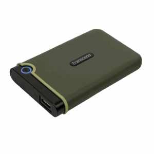 EXT.HDD 1TB Transcend 3.1 Gen 1 StoreJet 25M3G SJ25M3G Rugged External Hard Drive TS1TSJ25M3G Military Green