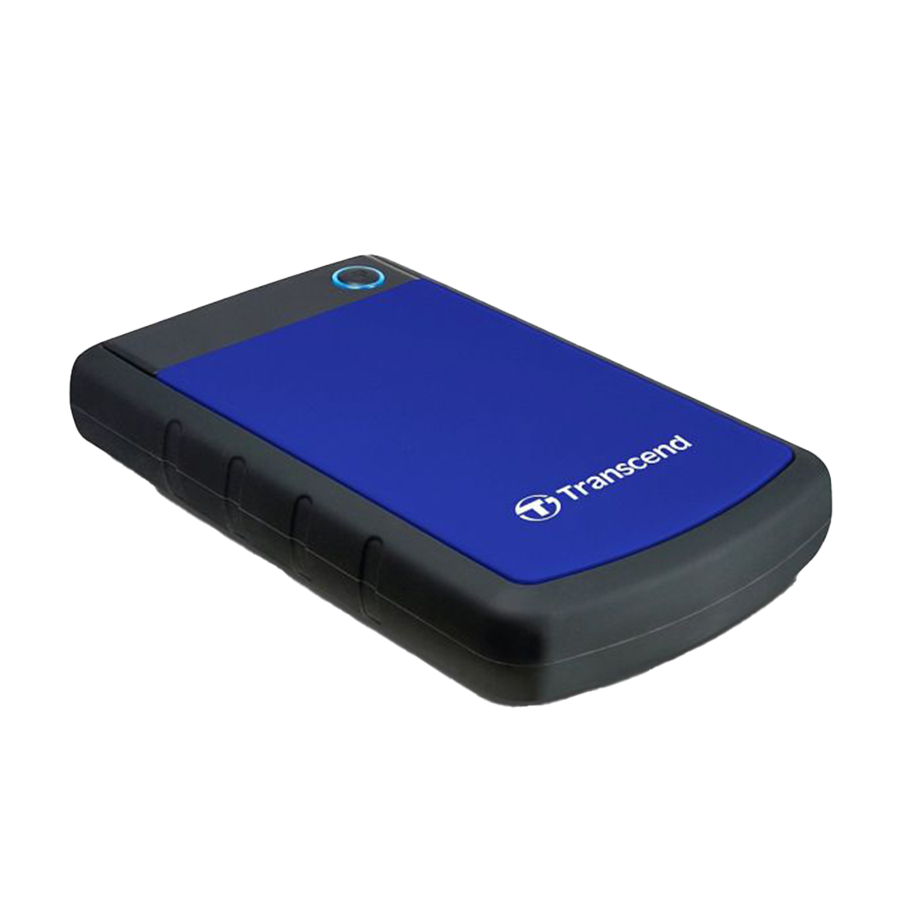 EXT.HDD 2TB Transcend 3.1 Gen 1 StoreJet 25M3G SJ25M3G Rugged External Hard Drive TS2TSJ25H3B Blue