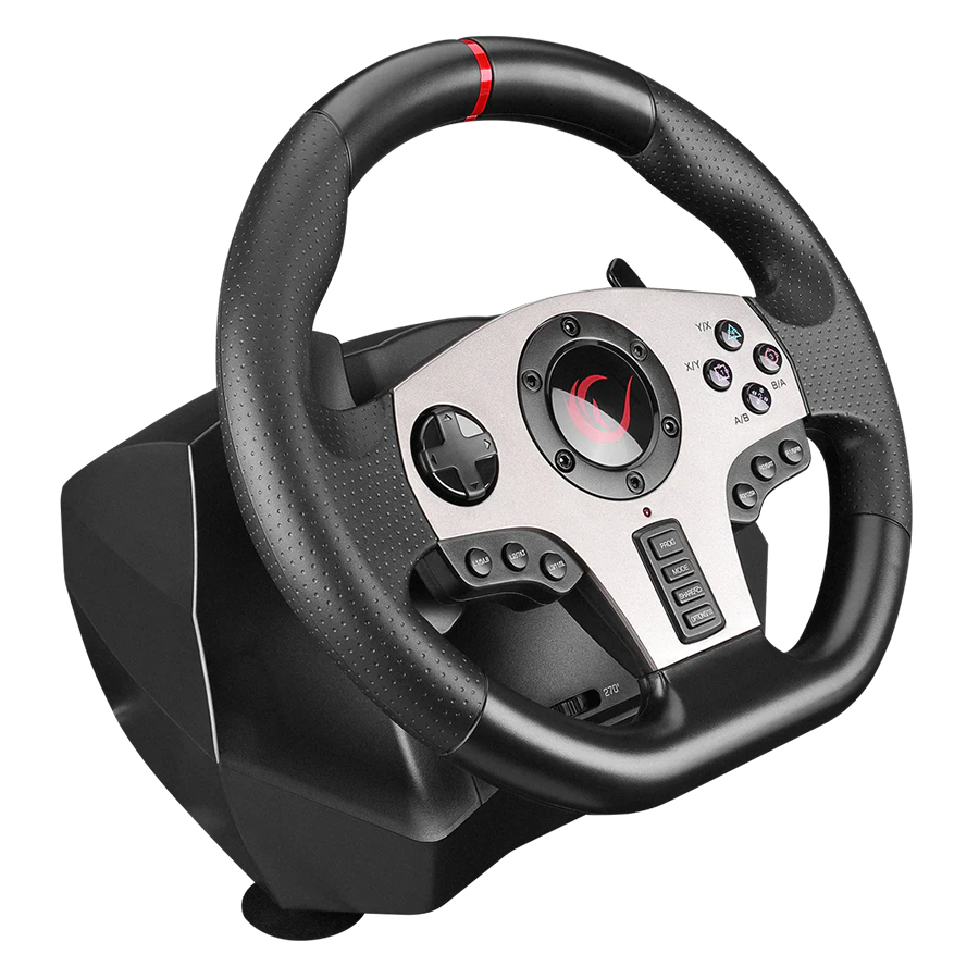 Volan pedale i shifter gaming RAMPAGE V902 PS3/PS4/PC/XBOXONE/XBOX360/SWITCH Steering Wheel - Image 3