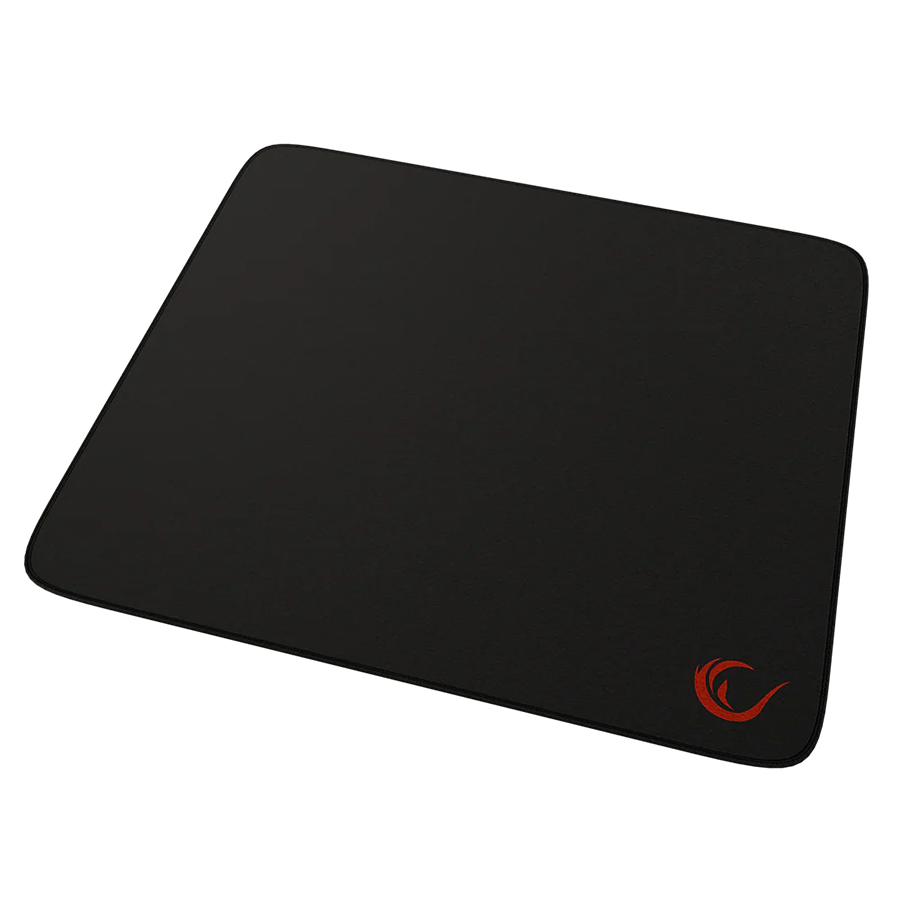Podloga za miš gaming RAMPAGE BLITZ L 450x400x4mm sewing neutral fabric black gaming mouse pad