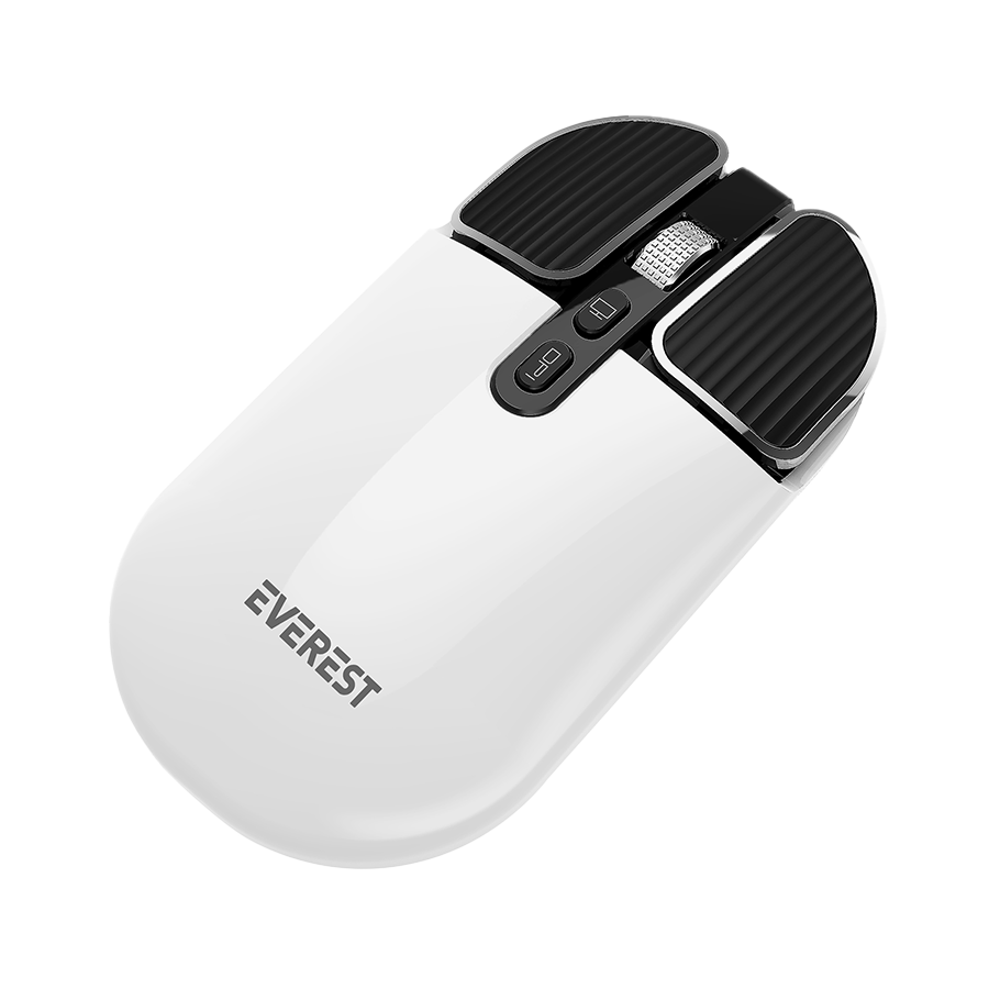 Miš Everest SM-620 2in1 Bluetooth 2,4GHz Charged Metallic Gray Super Silent Mobile - Image 4