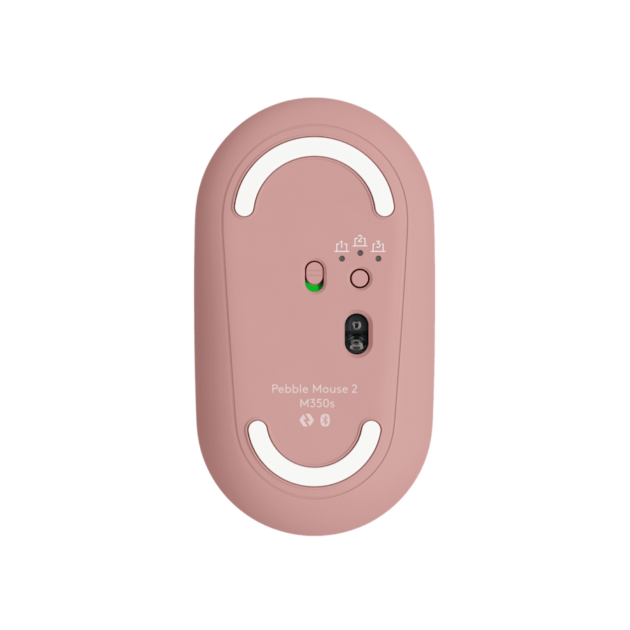 Miš LOGITECH M350s Pebble 2, rose, 910-007014 - Image 4