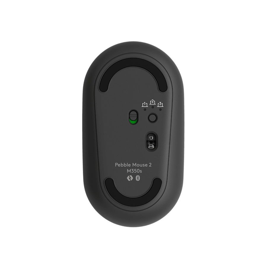Miš LOGITECH M350s Pebble 2, graphite, 910-007015 - Image 4