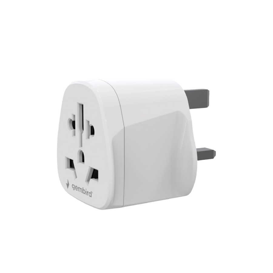 GEMBIRD univerzalni AC strujni adapter world to UK power adapter plug, 10 A, A-AC-UKMINTF slika 2