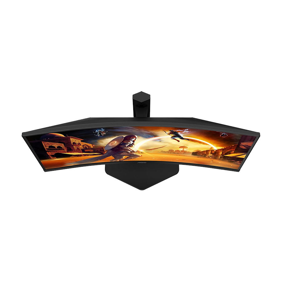 MONITOR AOC 27" CQ27G4X Zakrivljeni 180Hz QHD Gaming 2560x1440 ,0.5ms. HDMI, DP, Full Ergo, Black.3godGAR - Image 5