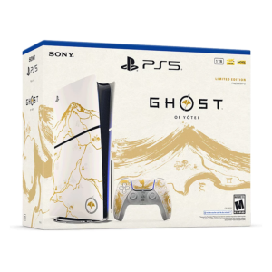 PlayStation 5 Slim D chassis Ghost of Yotei Gold Limited Edition+Game VCH Bundle 1000048368