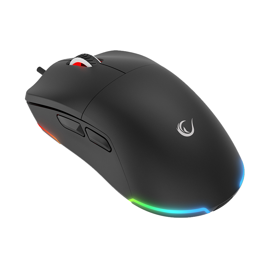 Miš gaming RAMPAGE BLINK Black 7 Macro Keys RGB 12800 DPI, 40072 - Image 4