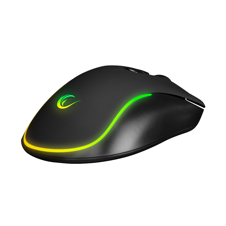 Miš gaming RAMPAGE SMX-R47 X-Jammer V2 USB Black RGB Light 12800 DPI 1000 Hz, 35086 - Image 5