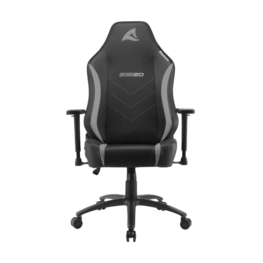 Stolica SHARKOON Skiller SGS20 Fabric bk/gy black/grey - Image 2