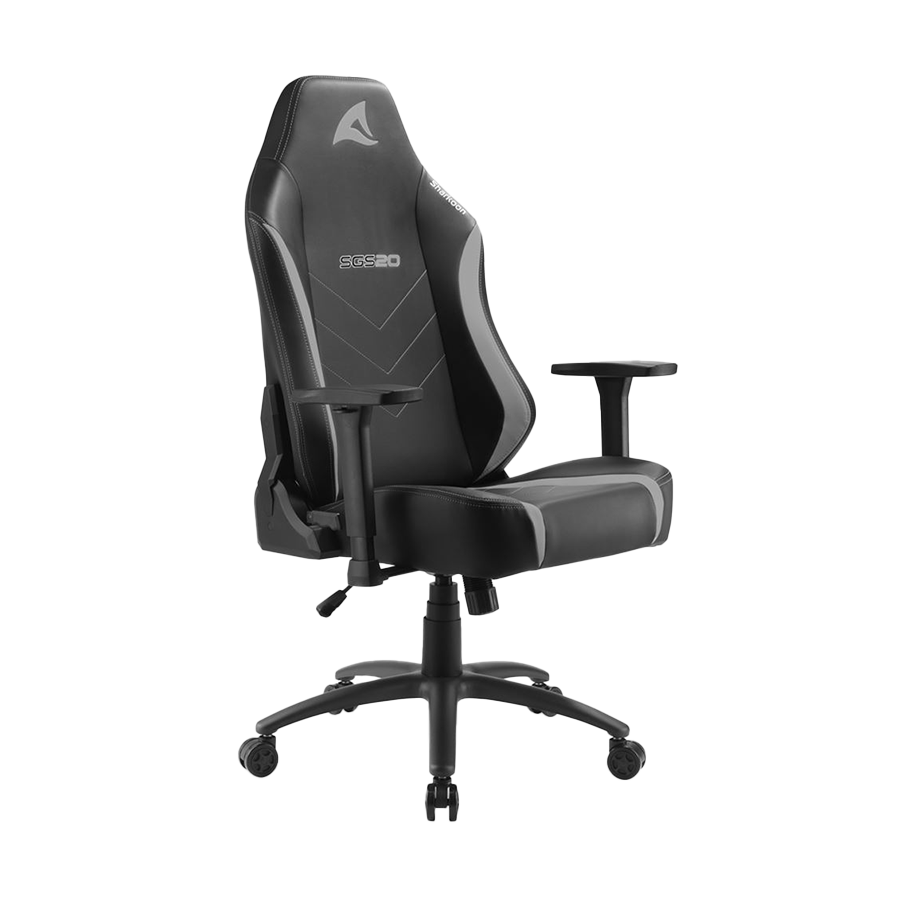 Stolica SHARKOON Skiller SGS20 Fabric bk/gy black/grey - Image 3
