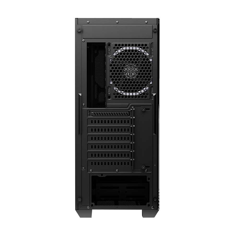 Kućište SHARKOON gaming, VS9 Black RGB ATX, Tempered Glass, ventilator 3x120mm - Image 7