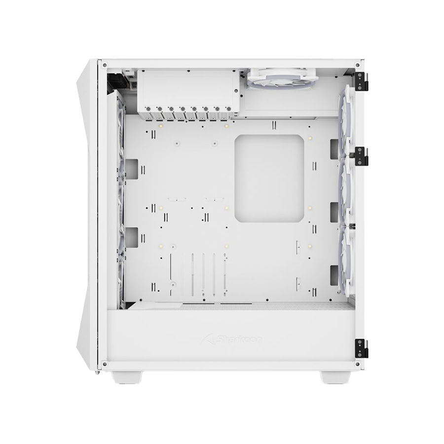 Kućište SHARKOON gaming, REV300 White, RGB, E-ATX, ventilator 3x140mm, 4x120 mm - Image 5