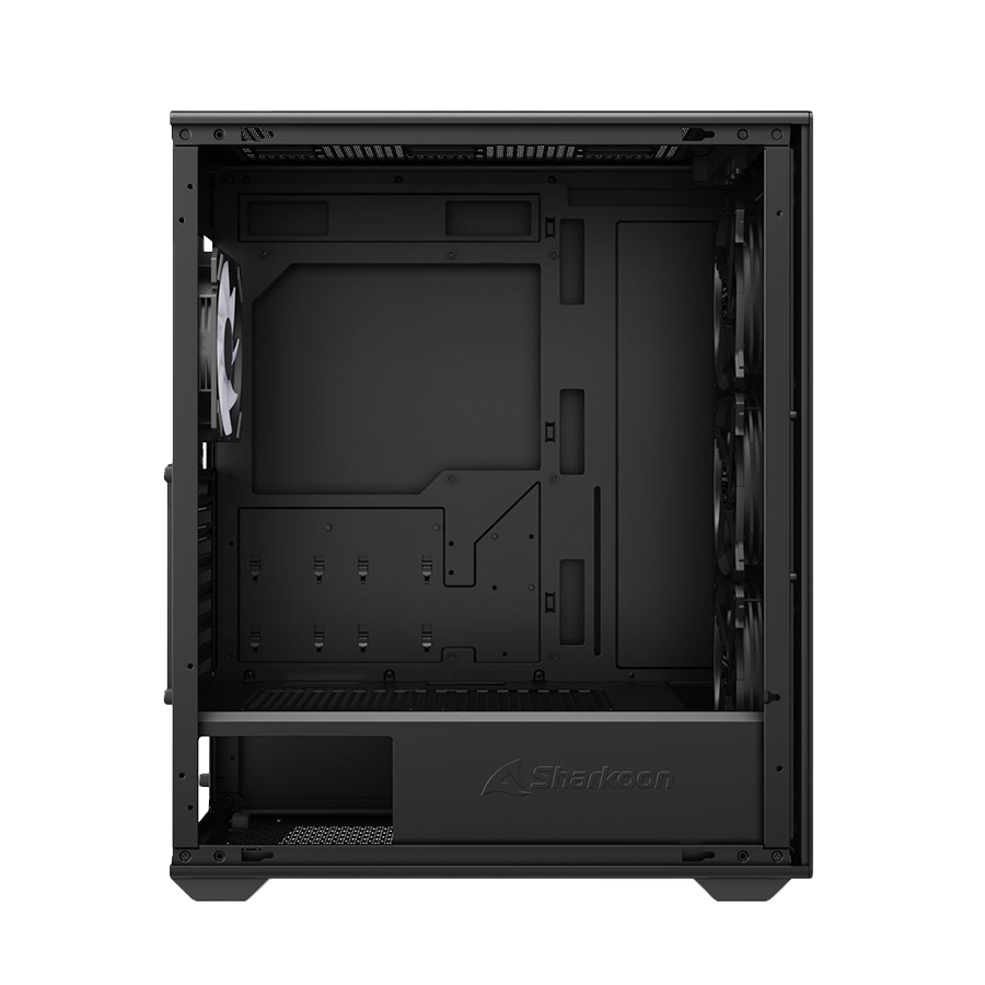 Kućište SHARKOON gaming, VK3 RGB Black ATX, ventilator 4x120mm - Image 5