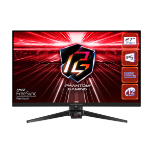 MONITOR ASROCK PG27FF1A 27" FLAT GAMING;FHD;165Hz;1ms; 2xHDMI;2xDP;Speaker,Swivel,Tilt