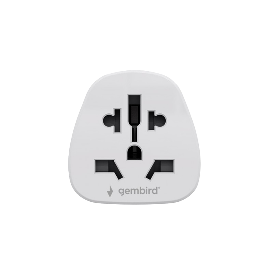 GEMBIRD univerzalni AC strujni adapter World to EU power adapter plug, 15A, A-AC-EUMINTF - Image 3