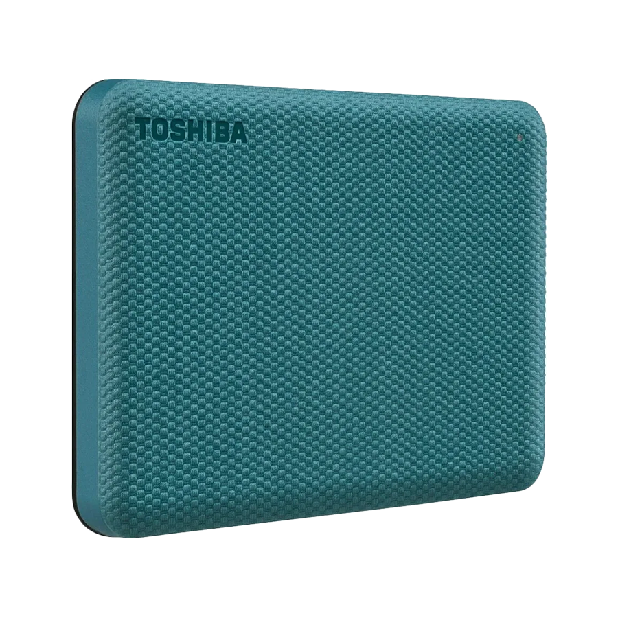 EXT.HDD 2TB TOSHIBA CANVIO Advance 2TB, 2.5", USB 3.2 Gen1 (5Gbit/s), Backup and Security software, Textured Green,149g HDTCA20EG3AA