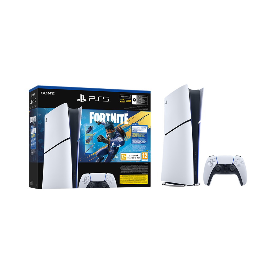 PlayStation 5 Slim Digital edition E chassis + Fortnite Flowering Chaos VCH (digitalna ver.825GB) 1000049852 - Image 2