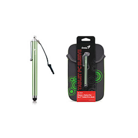 Torba za tablet GENIUS GS-701P 7" Gray/Green + Stylus Pen 39700011103 - Image 2