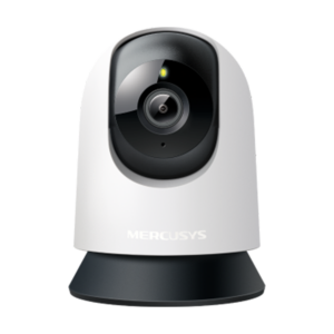 Mercusys MC200 Pan/Tilt Home Security Wi-Fi Camera, 1080P, 2.4 GHz, Horizontal 360, Pan/Tilt, Smart Detection and Notifications (motion, person, baby