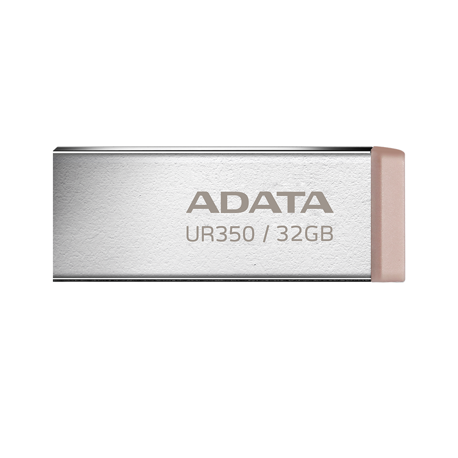 USB Memory stick Adata USB 32GB UR350 3.2 Smeđi Metal Style 100Mbps UR350-32G-RSR/BG
