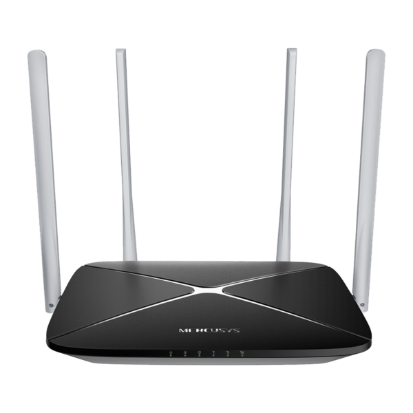 ROUTER Mercusys MB135-4G AC1200 Wi-Fi 4G LTE Router, Build-In 150Mbps 4G LTE Modem, 300 Mbps at 2.4 GHz, 867 Mbps at 5 GHz, 4G Cat4 150/50 Mbps