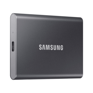 EXT.SSD SAMSUNG Portable T7 2TB USB 3.2 Gen 2 Sequential Read/Write : Up to 1,050MB/sec /Up to 1,000 MB/sec/titan grey/MU-PC2T0T/WW