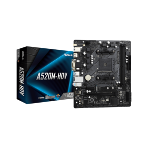 ASROCK MB A520-HDV AM4 2xDDR4 4xSATA M.2 RAID VGA HDMI Micro ATX