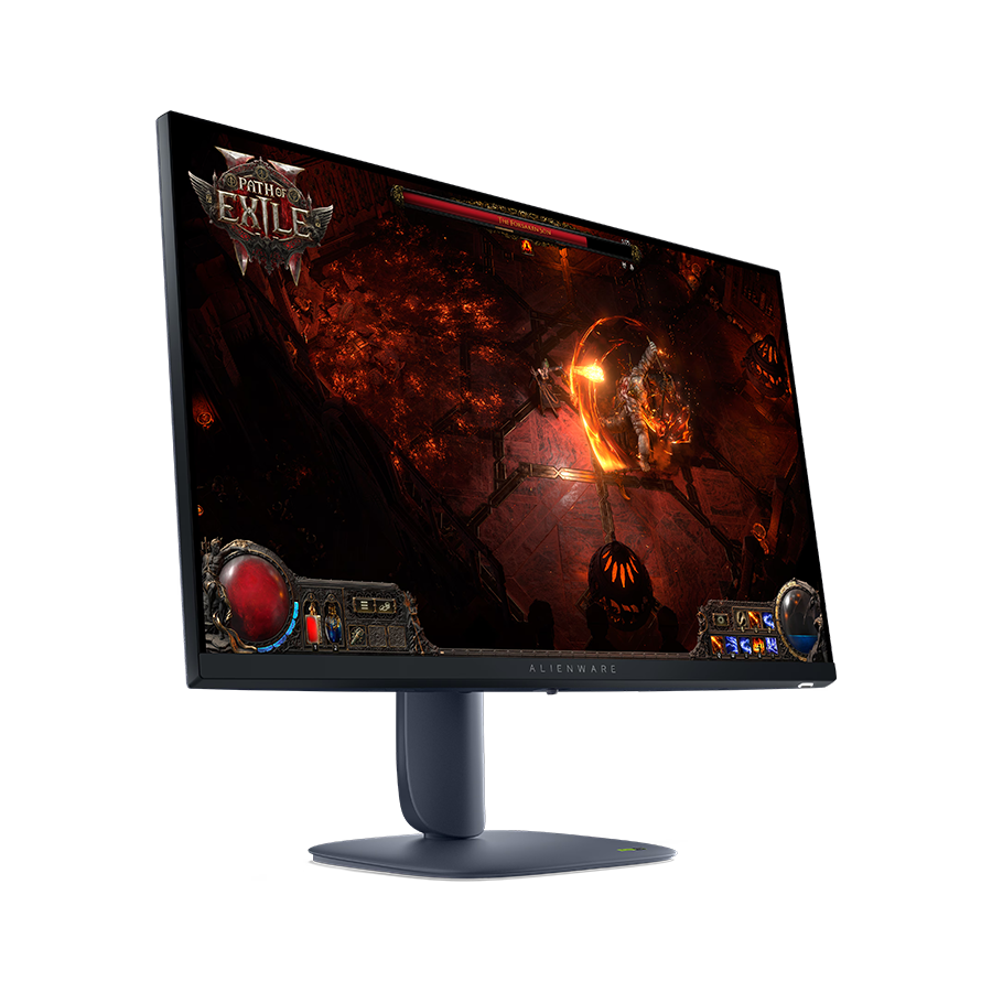 Monitor Alienware AW2725DM 27", 2560x1440, QHD, 180Hz, IPS Antiglare, 16:9, 1000:1, 400 cd/m2, NVIDIA G-SYNC + AMD FreeSync, 1ms, 178/178, 2xDP, HDMI,