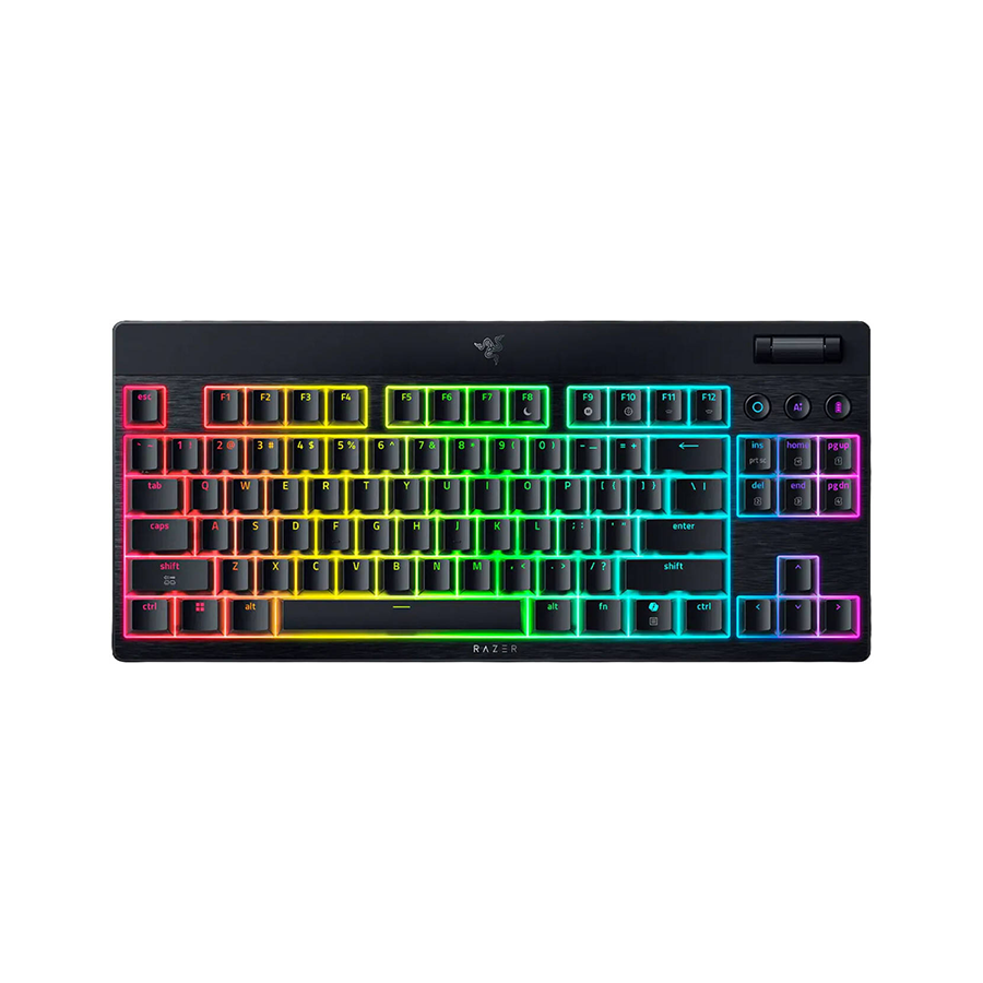 Tastatura Razer BlackWidow V4 Low-profile Tenkeyless HyperSpeed - Wireless Low-profile Mechanical Gaming Yellow Linear Switch - US RZ03-05450100-R3M1