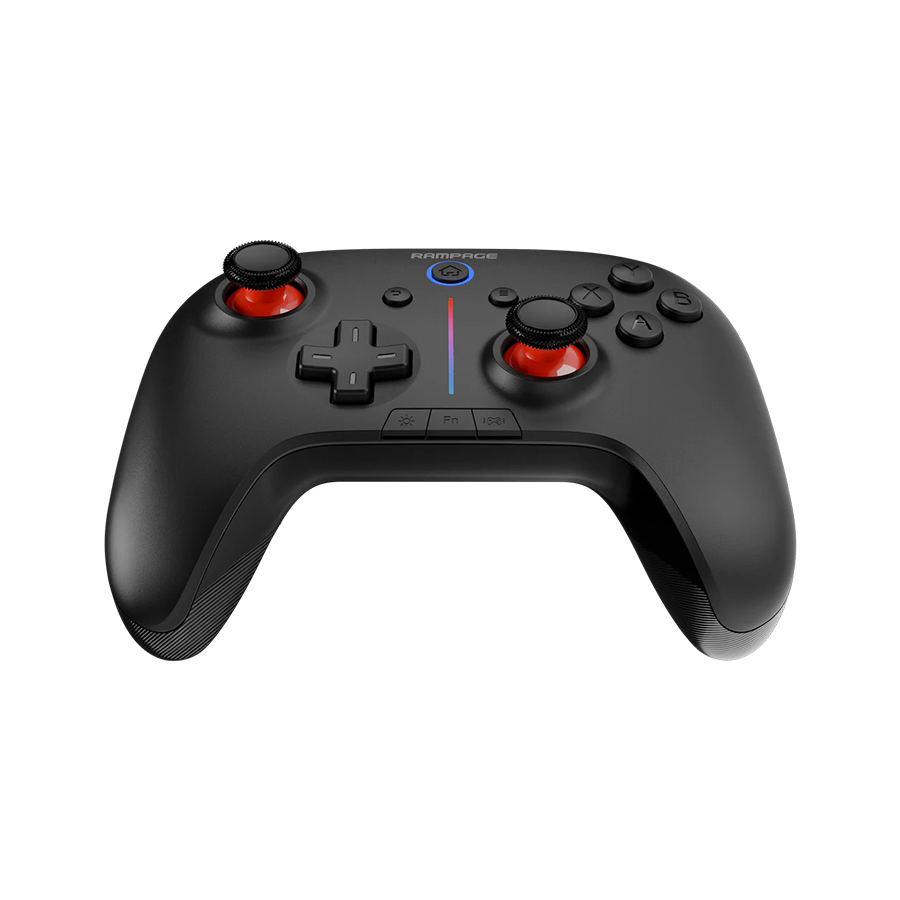 Game Pad gaming RAMPAGE HYDRA Black bluetooth wireles 2.4 GHz PC Gamepad RGB Joypad, 41047 - Image 3