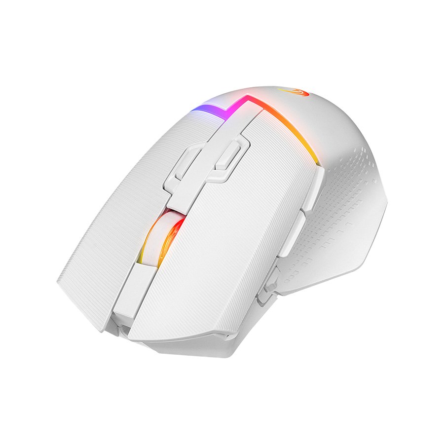 Miš gaming RAMPAGE DROP M3 V2 24000 DPI 3311 Sensor White RGB Rechargeable Wireless 80 Million Huano Switch Gaming Mouse, 42562 - Image 3