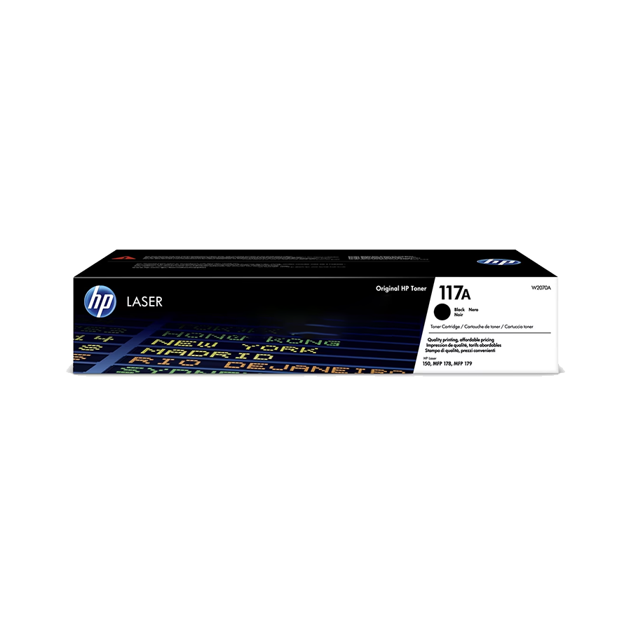Toner HP black 117A W2070A