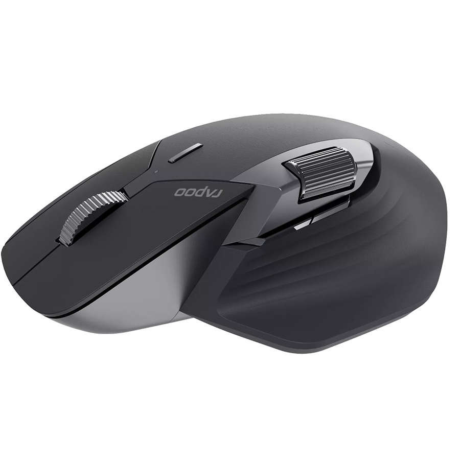 Miš RAPOO MT760L - rechargeable Mouse Wireless, Bluetooth Light, Black, R-12527 - Image 2
