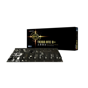 MB BIOSTAR TB360-BTC D+, Intel B360, Socket 1151, GbE