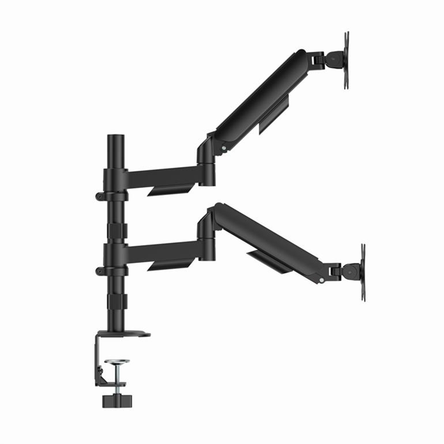 NOSAČ ZA DVA MONITORA GEMBIRD MA-DA2P-02, montaža na stol, 17”-32”, up to 9 kg - Image 3