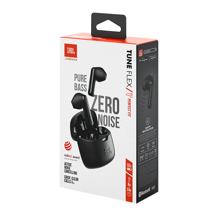 Slušalice bluetooth potpuno bežične JBL TUNE FLEX TWS crne - Image 4