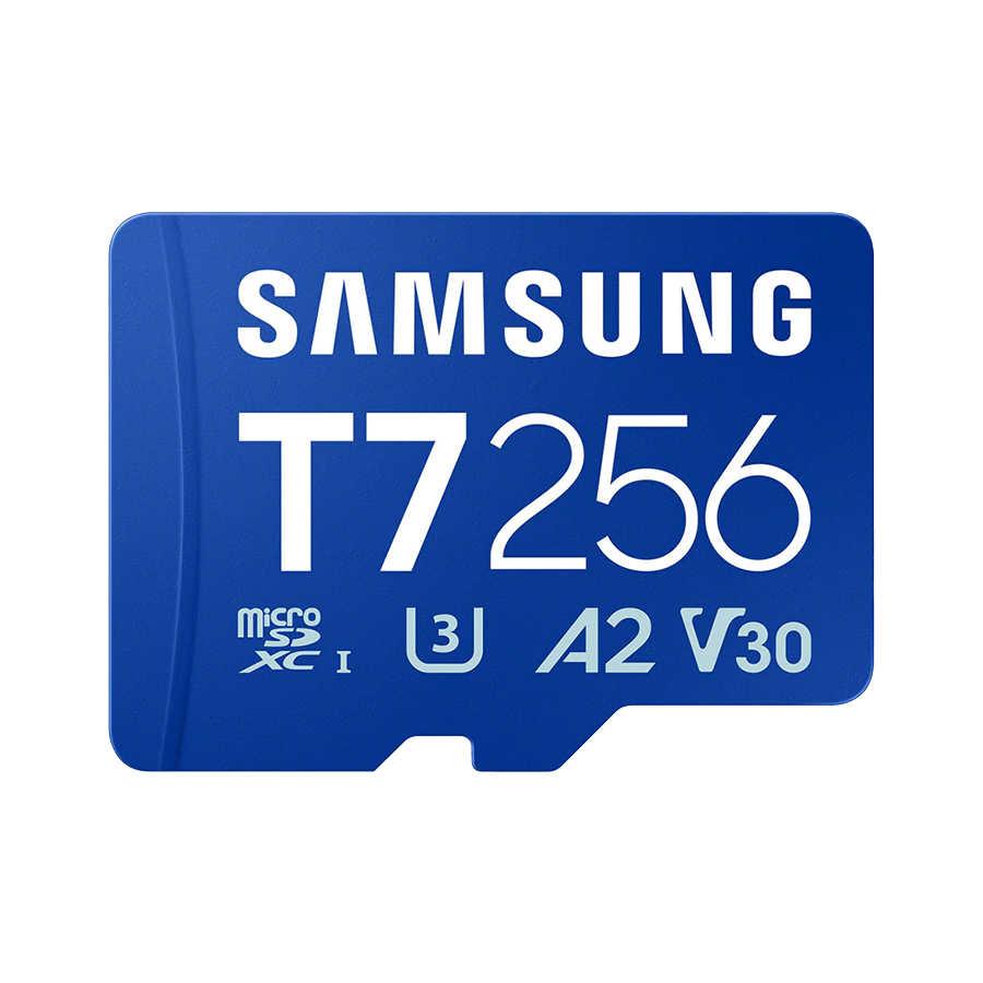 Micro SD card Samsung 256GB T7 Up to 170MBs MB-MB256T/WW