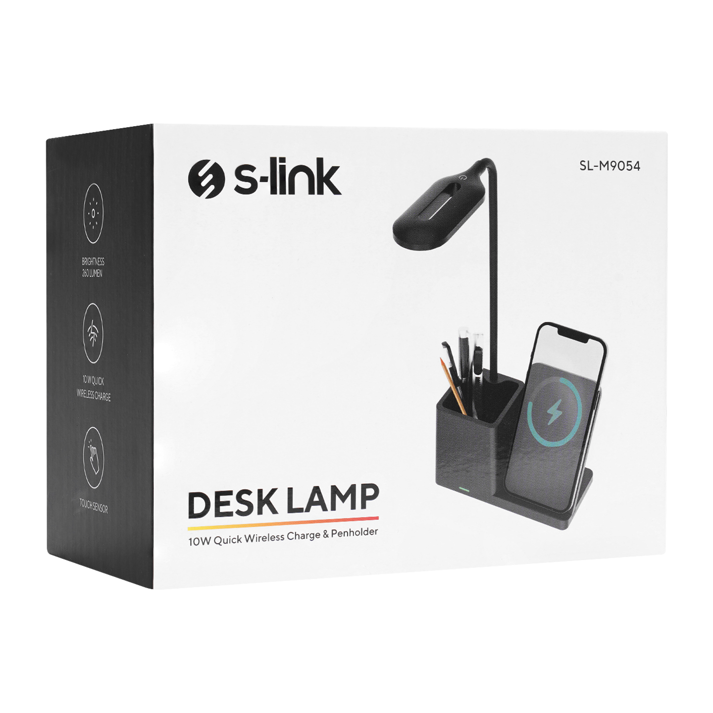 Wireless punjač sa lampom S-link SL-M9054 Black TypeC 10W Charger, 37531 - Image 4